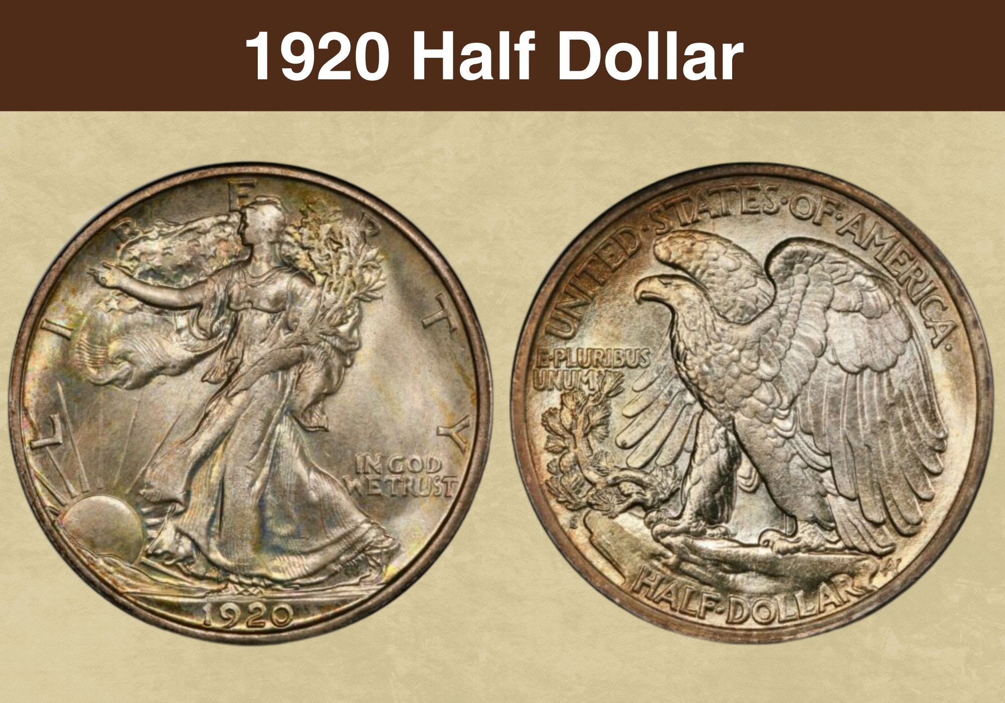 1920 Half Dollar Coin Value (Errors List, “D”, “S” & No Mint Mark Worth)