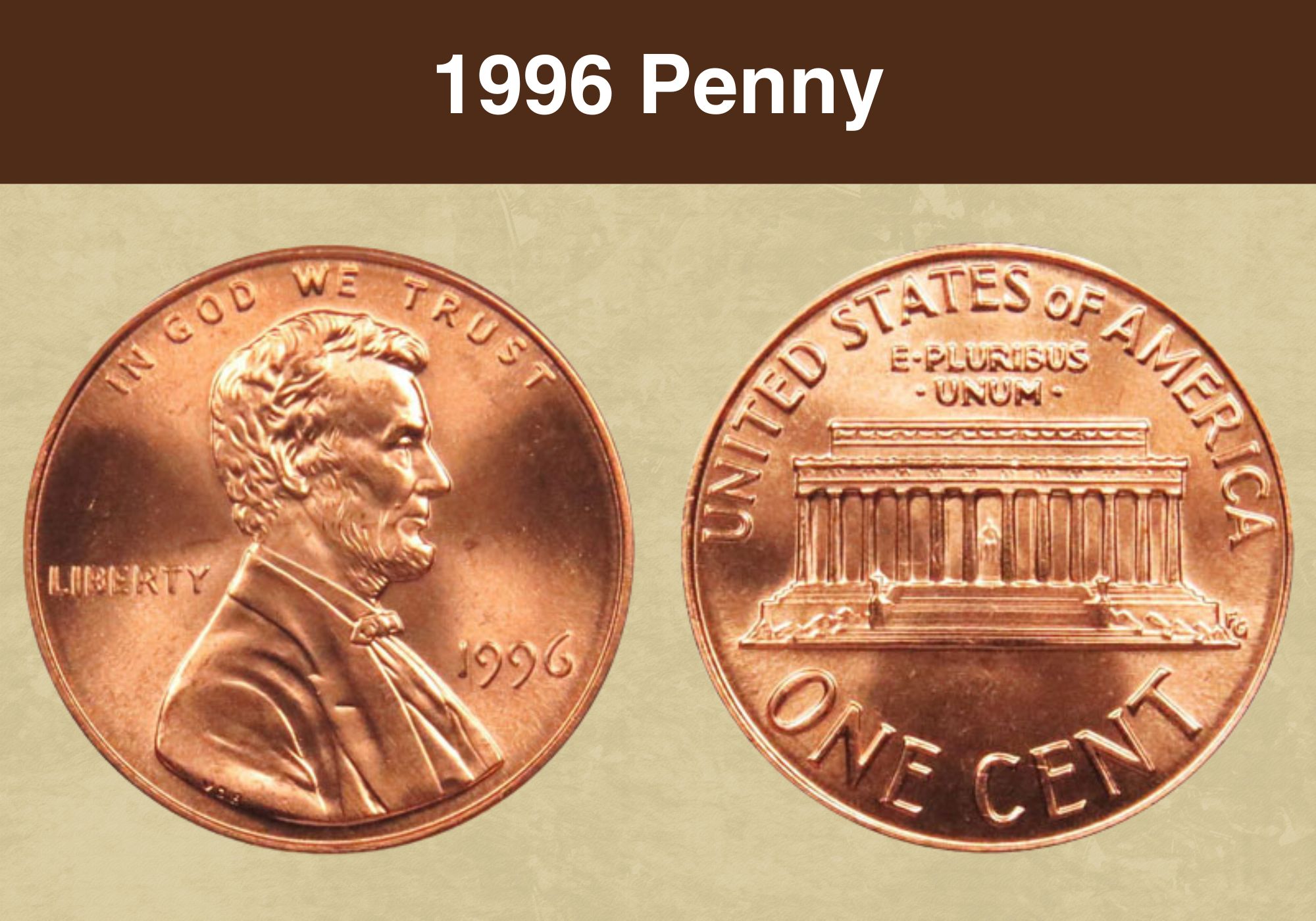 1996 Penny Coin Value (Errors List, “D”, “S” & No Mint Mark Worth)