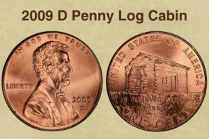 2009 penny with log cabin