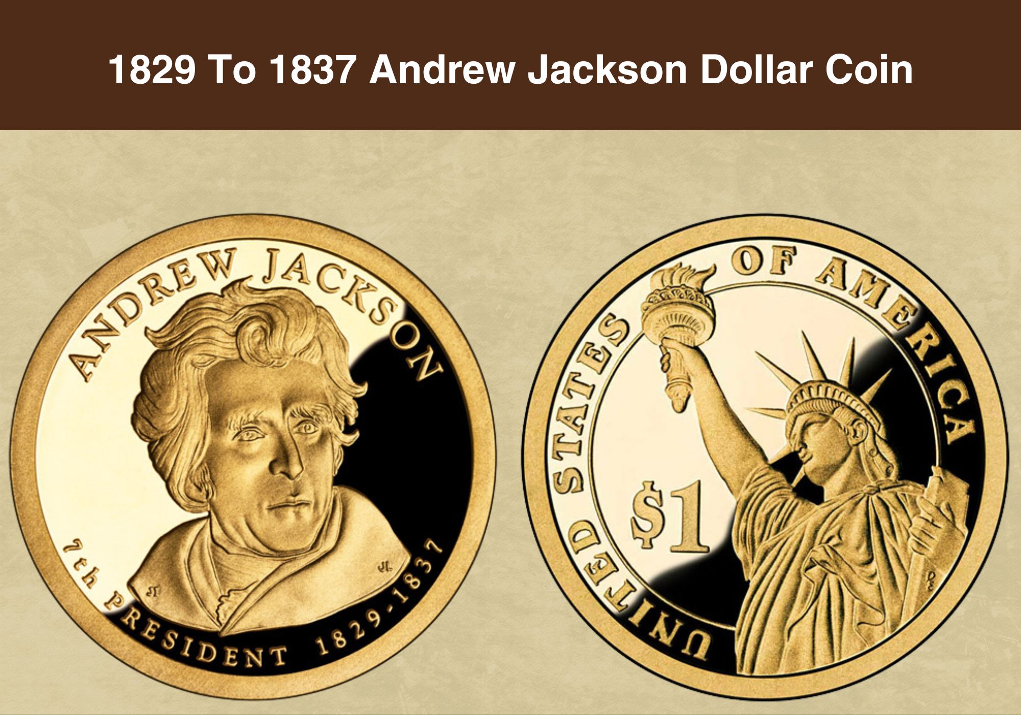 1 dollar 2011 - Andrew Johnson (1865-1869), USA - Coin value