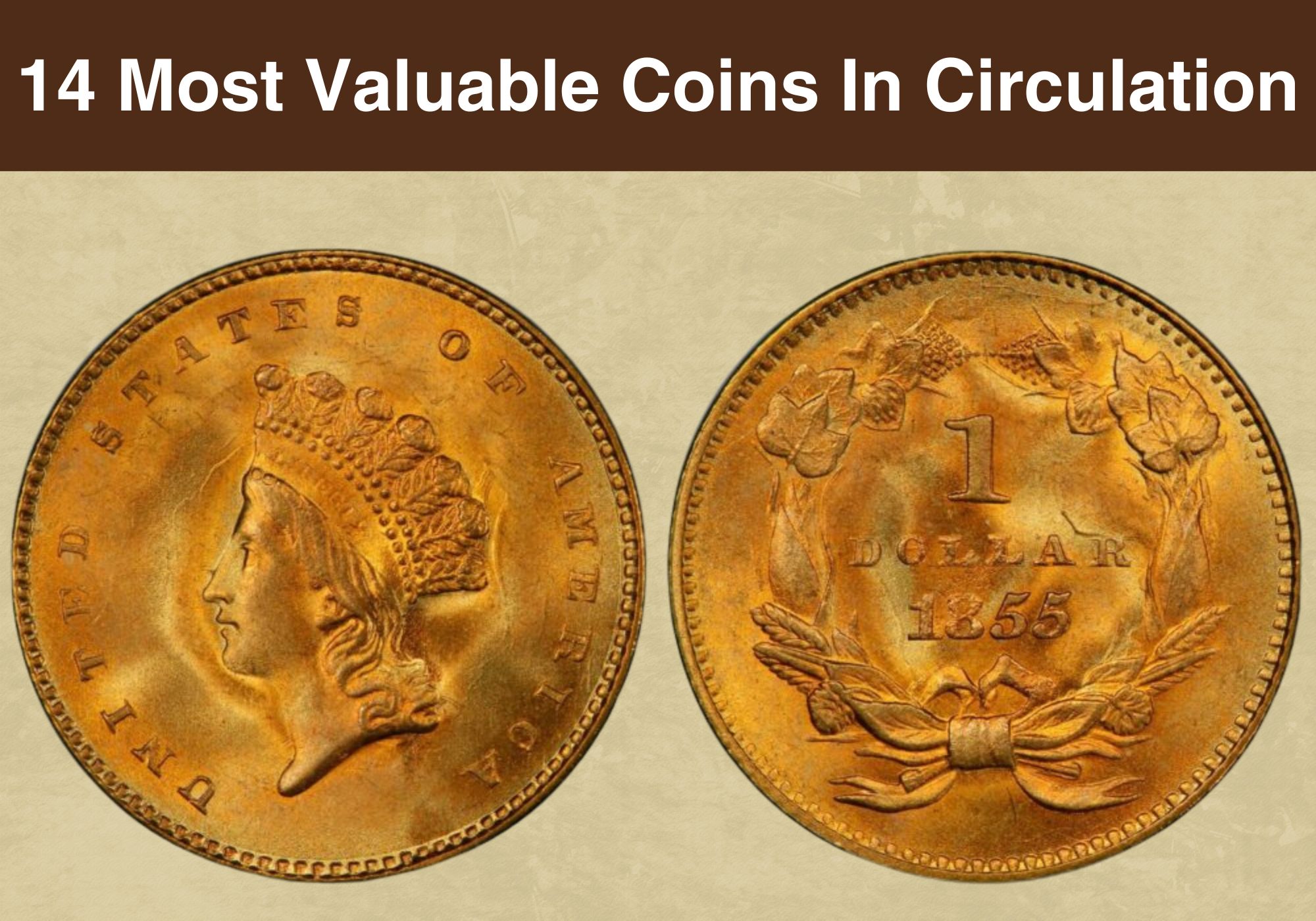 Most valuable dollar coins in circulation - do you have one worth up to  $4,550 in your collection?