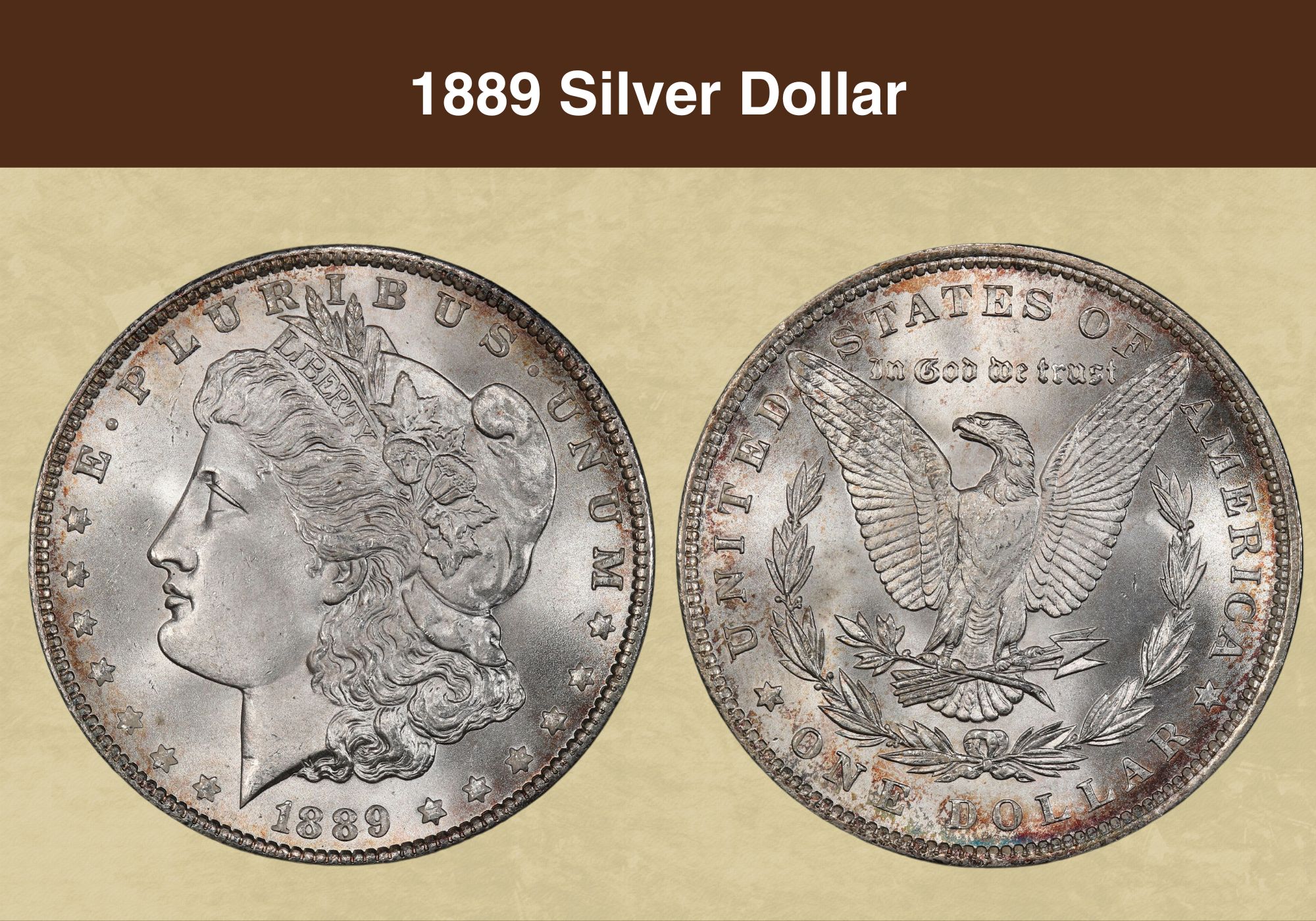 1889-P Morgan Silver Dollar BU