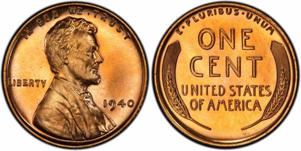 1940 Wheat Penny Value D S No Mint Mark Rare Error Coin 