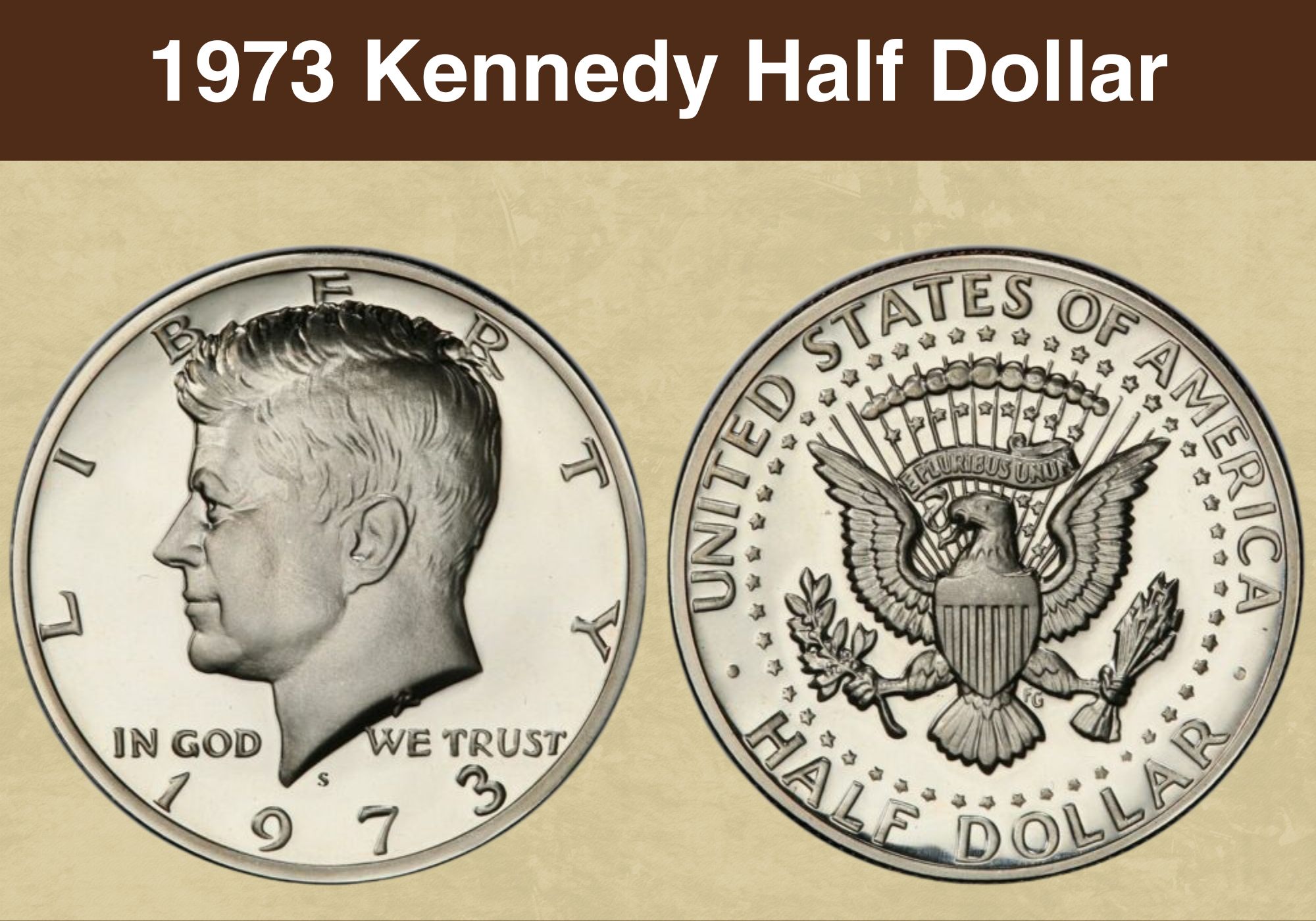 1973 Kennedy Half Dollar Coin Value (Errors List, “D”, “S” & No Mint Mark Worth)