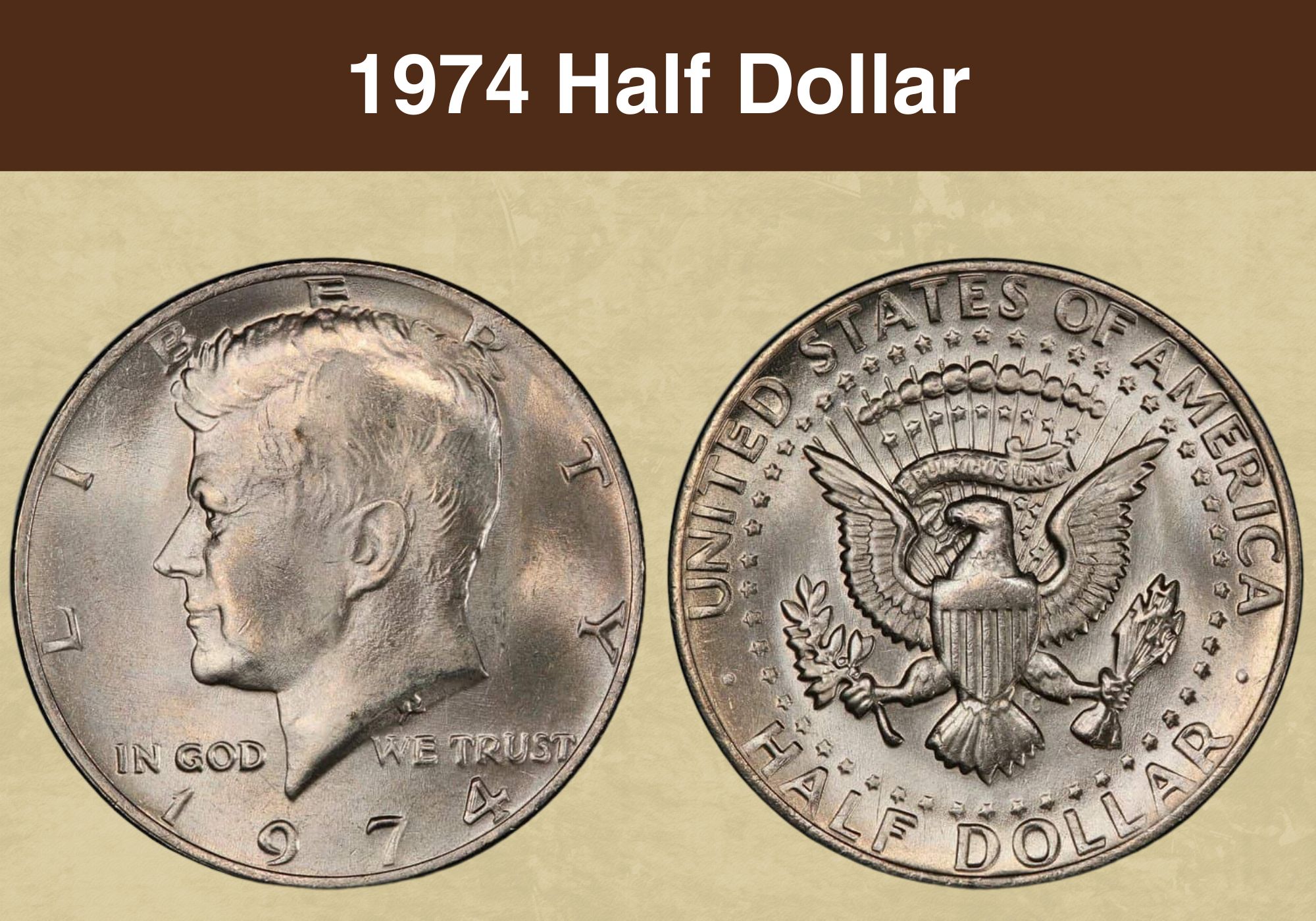 1974 Half Dollar Coin Value (Errors List, “D”, “S” & No Mint Mark Worth)