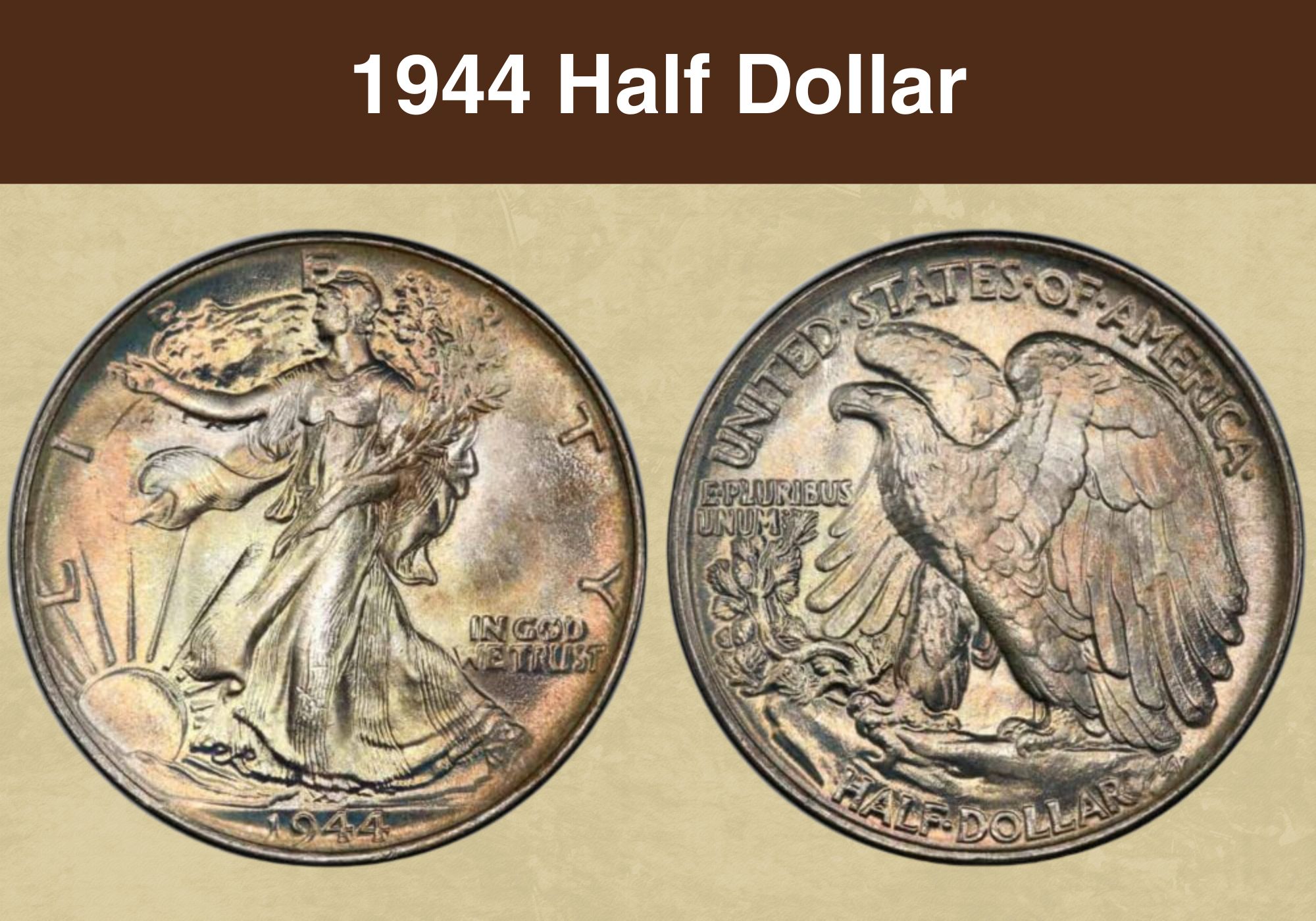 1944 Half Dollar Coin Value (Errors List, “D”, “S” & No Mint Mark Worth)