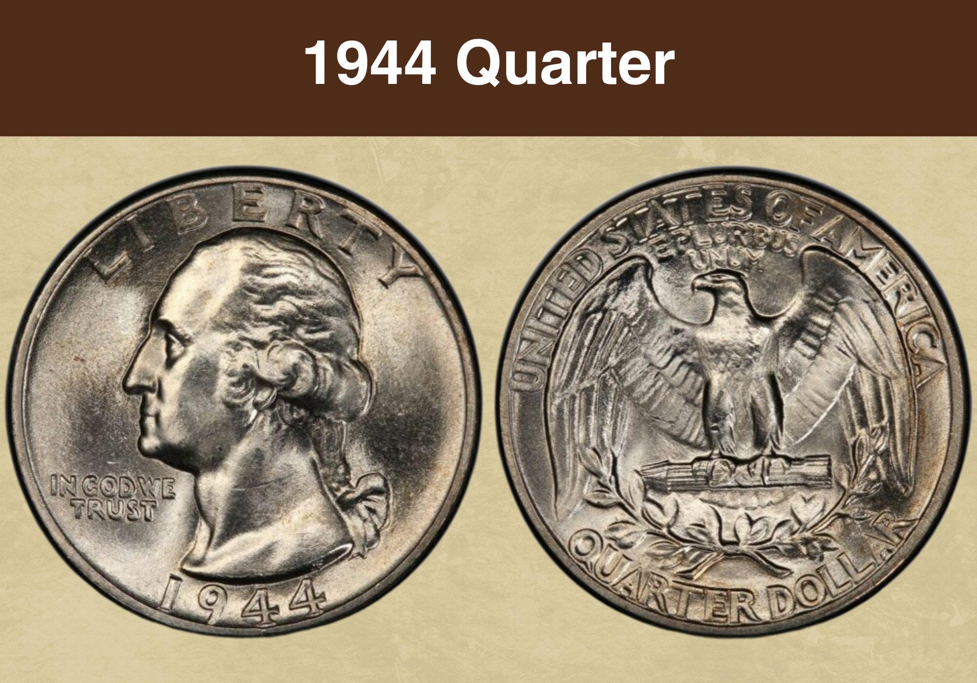 1944 Quarter Coin Value (Errors List, “D”, “S” & No Mint Mark Worth)