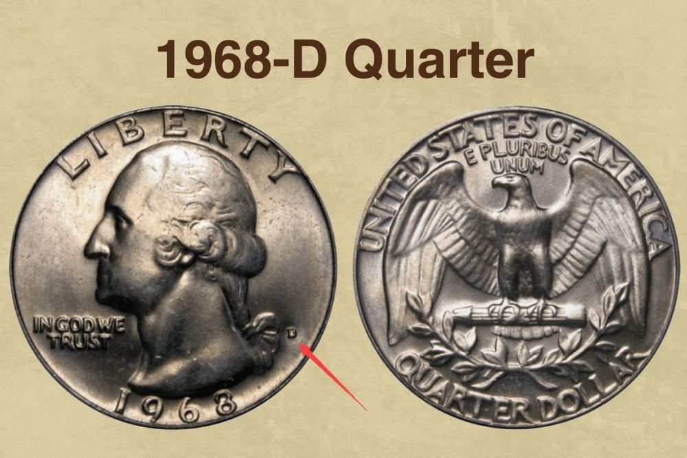 1968-D Quarter