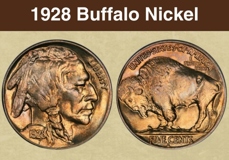 1928 Buffalo Nickel Coin Value (Errors List, “D”, “S” & No Mint Mark Worth)