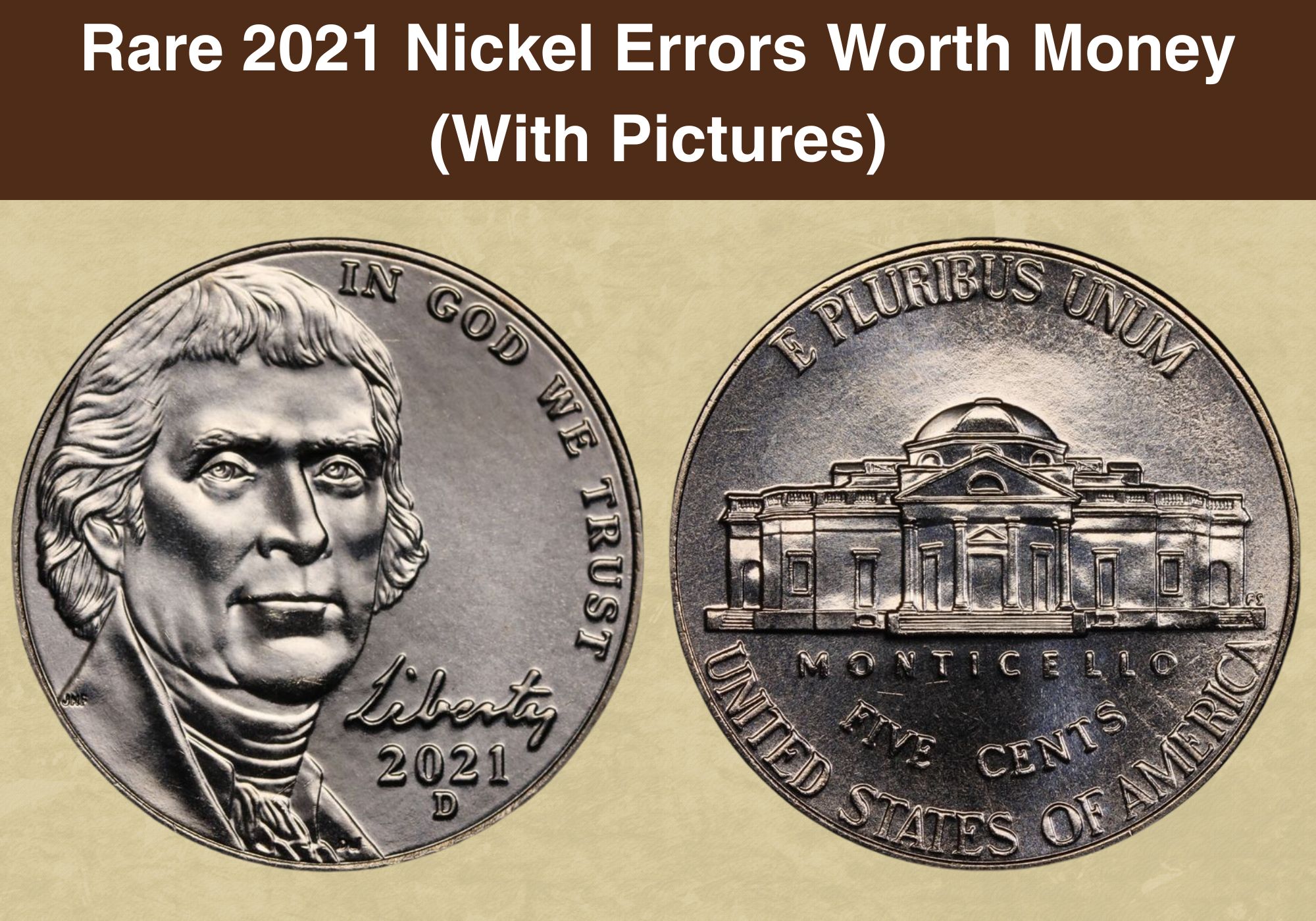 Rare 2021 Nickel Errors Worth Money (With Pictures 