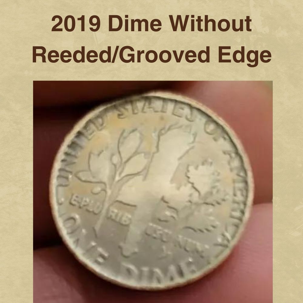 2019 Dime Without ReededGrooved Edge