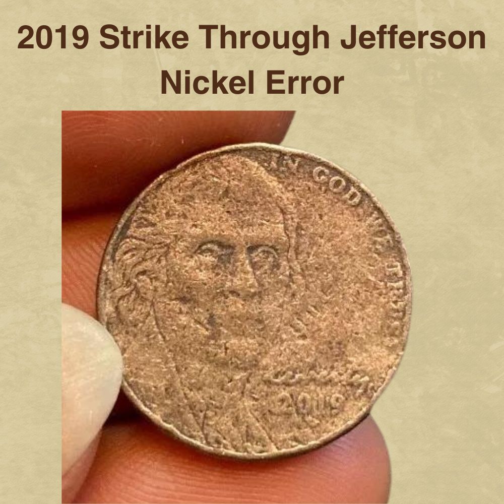 2019 Nickel With Rare Lamination Error