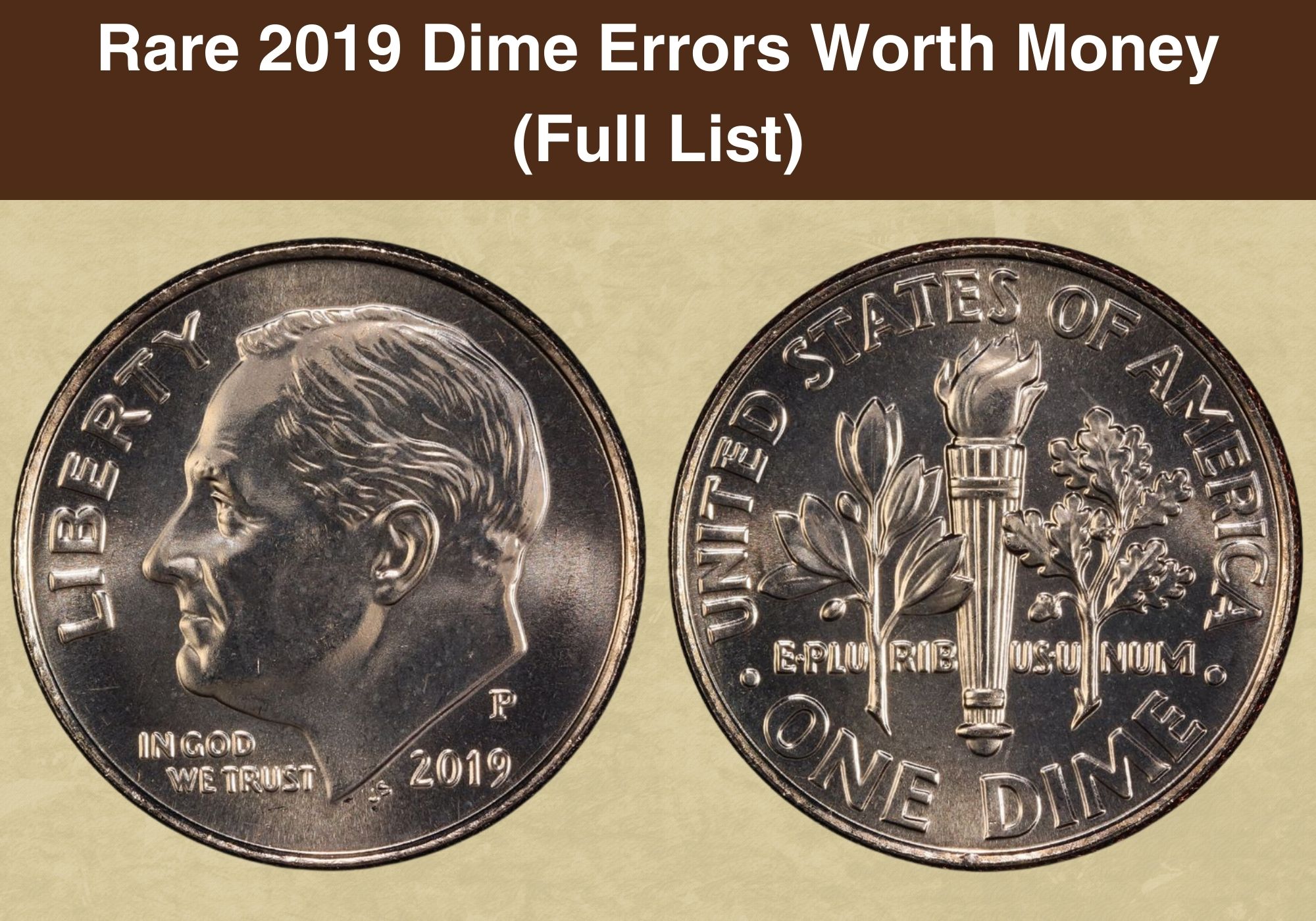 Rare 2019 Dime Errors Worth Money (Full List)